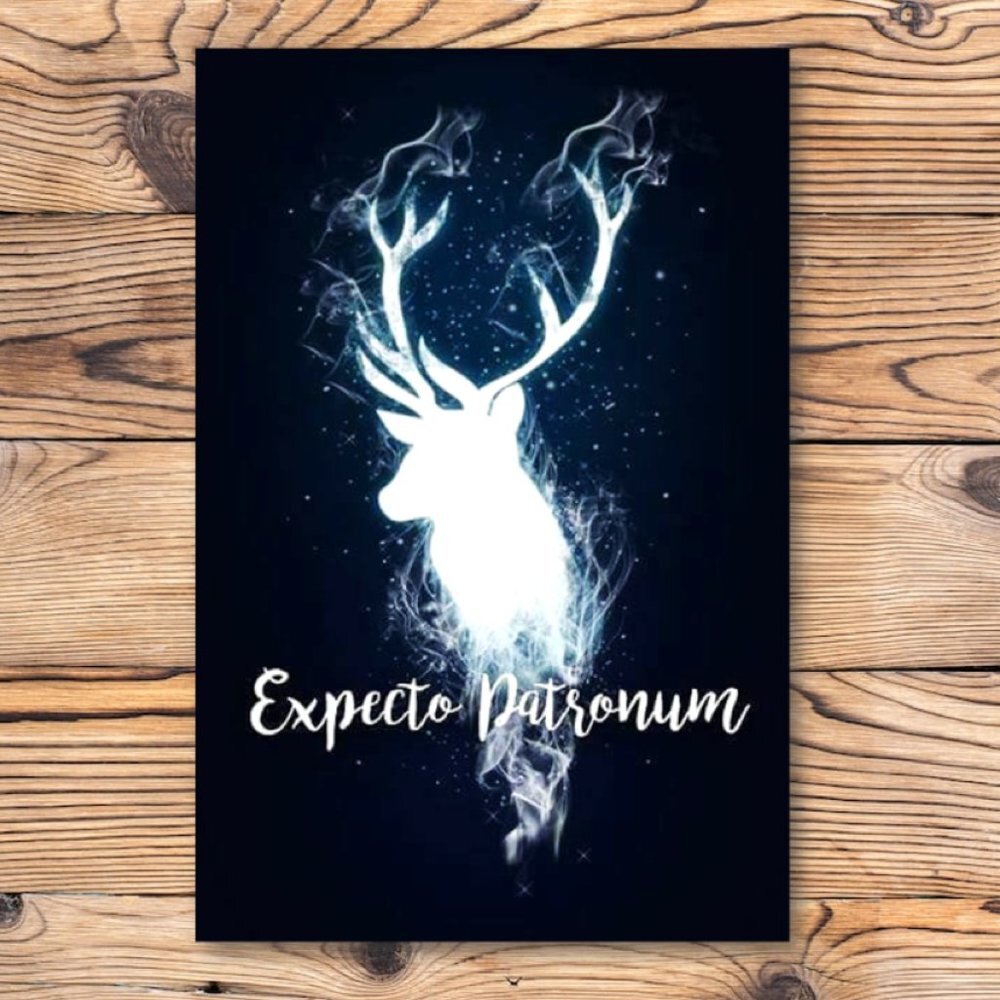 Harry Potter Expecto Patronum Stag Patronus Refrigerator Locker Fridge Magnet